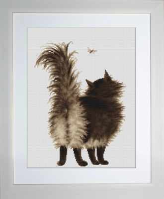 Схемы для вышивки крестом с кошками (Все фотографии):: КотоГалерея у Фелины