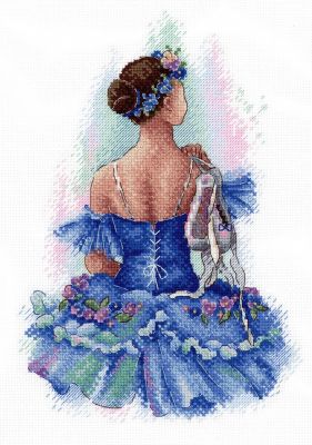 Комментарии к схеме вышивки «маленькая балерина» (№278762)
